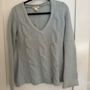Cashmere Minnie Rose Baby Blue Sweater Size S